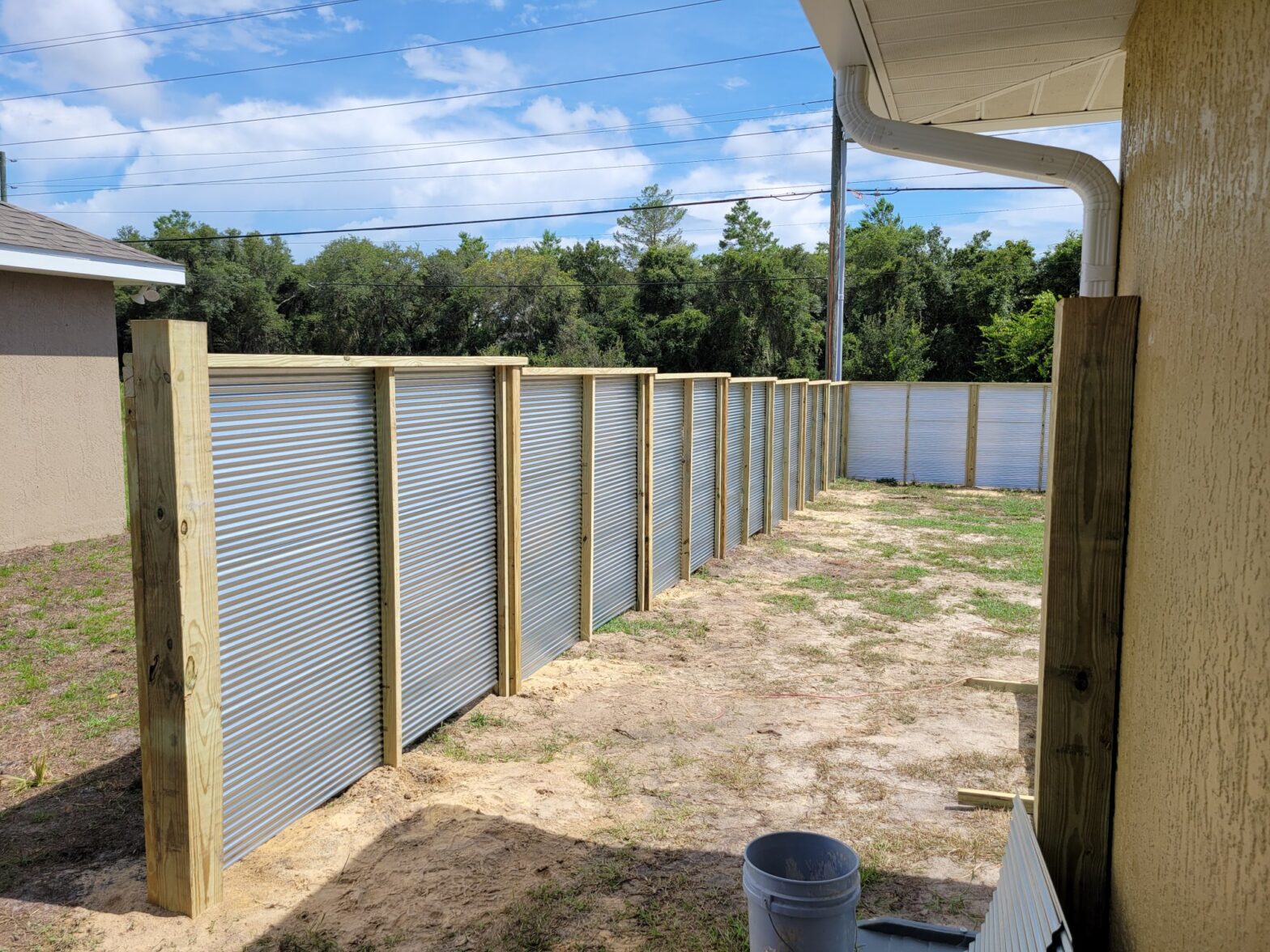 Photo of a custom Ocala Florida residential fence