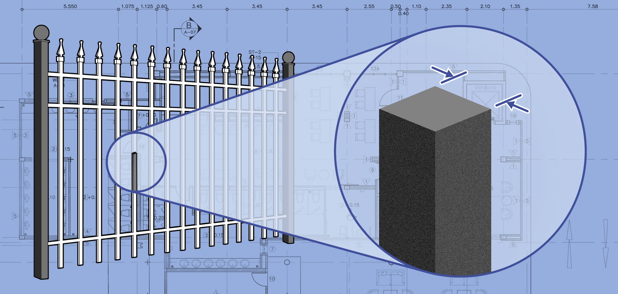 Ocala Florida Wrought Iron fence Pickets installation company