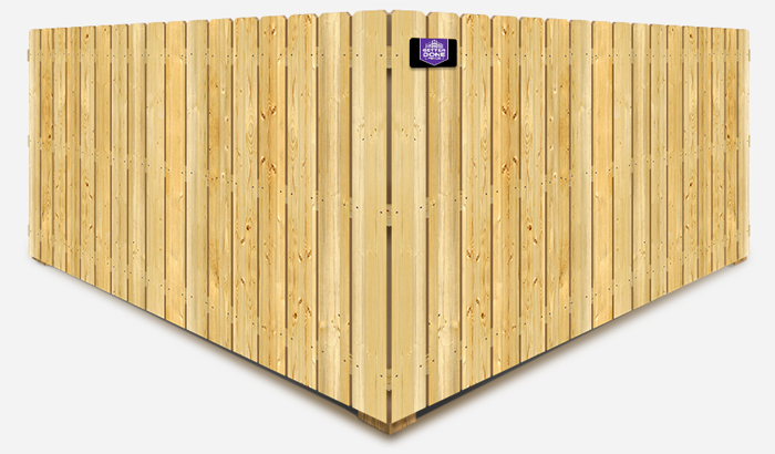 Stockade privacy wood fence company in Ocala Florida